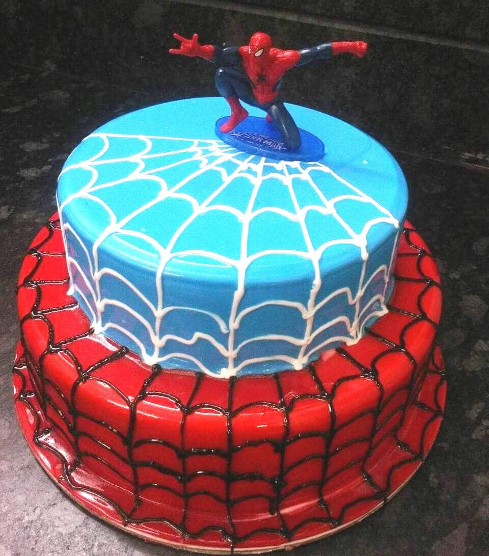 Spiderman Chocolate Truffle Cake 1 Cake Shop In Kolkata Howrah